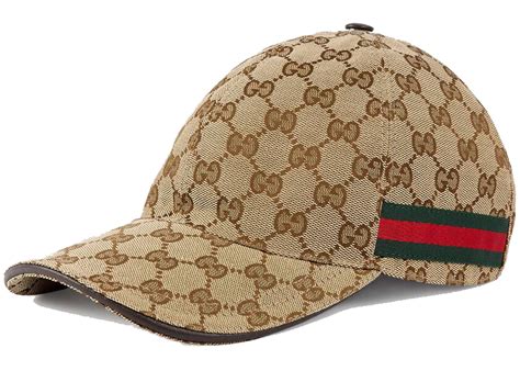 xxl gucci hat|Gucci Original GG Canvas Baseball Hat with Web Beige/Brown.